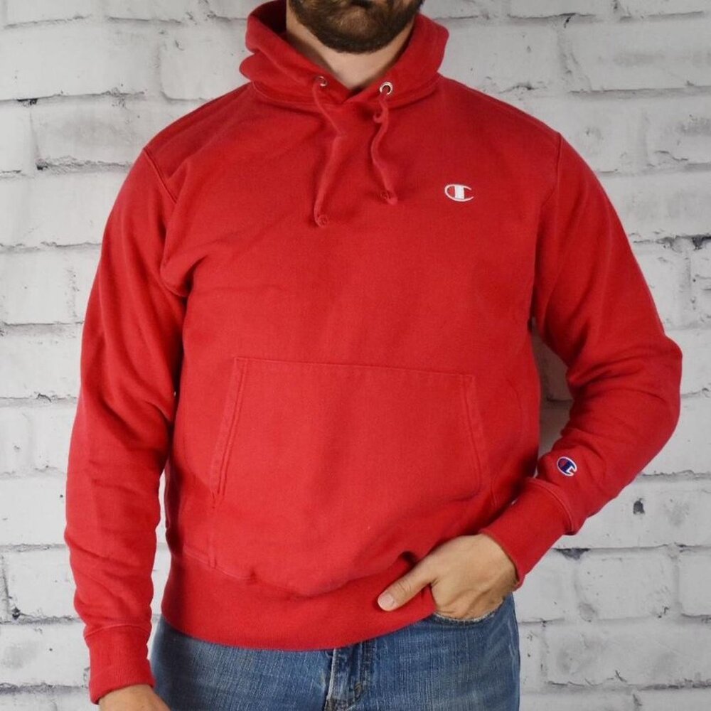 Streetwear Reverse Weave Athletic Cut Hoodie